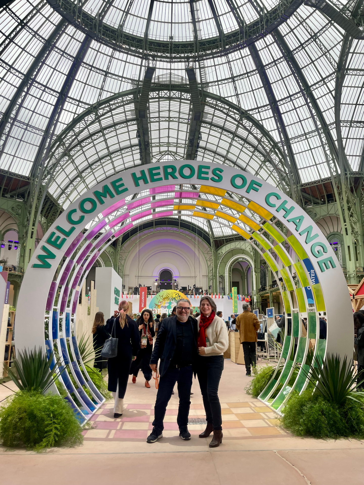 Quatrain team at ChangeNOW Summit 2026, Grand Palais, Paris